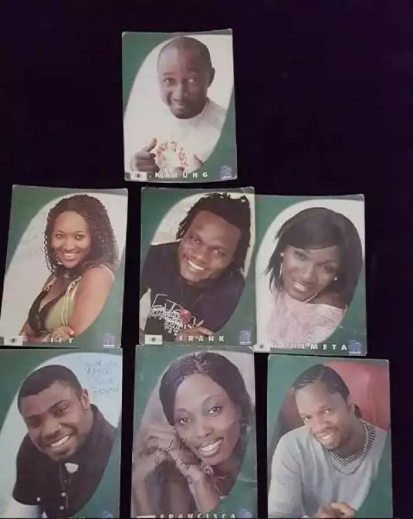 Photos Of Last 7 Housemates From 1st Edition Of #bbnaija In 2006